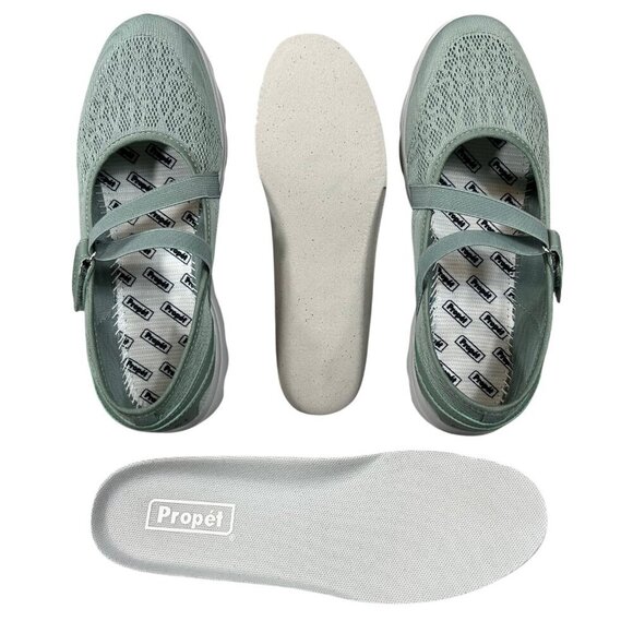 Propet NWOB Green TravelActive Breathable Mesh Mary Jane Walking Shoe Size 8.5 - Picture 5 of 12
